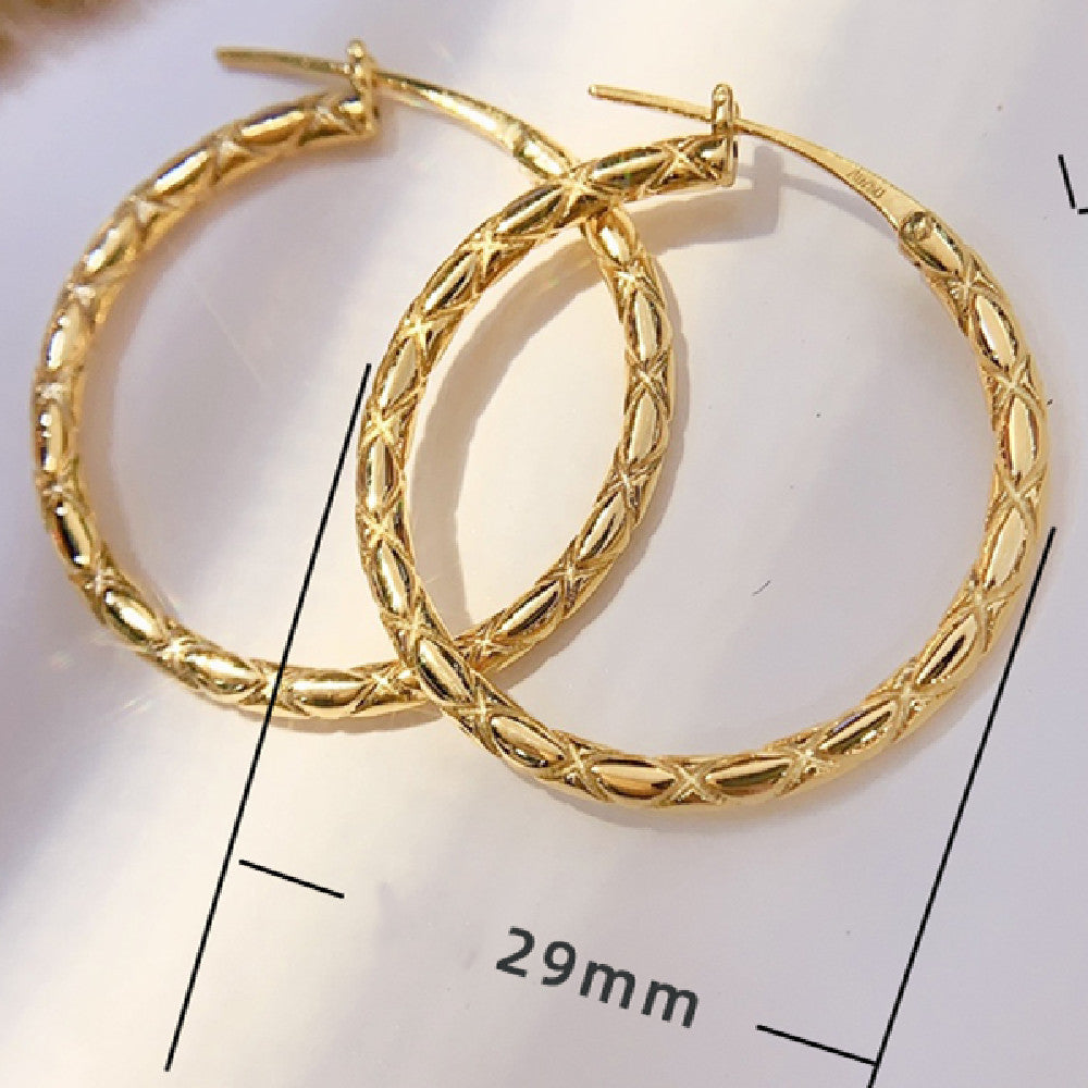 Fashion Classic Versatile Rhombus Earrings Curren