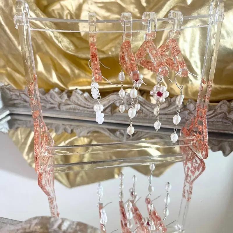 Flower Elegant Dangle Earrings