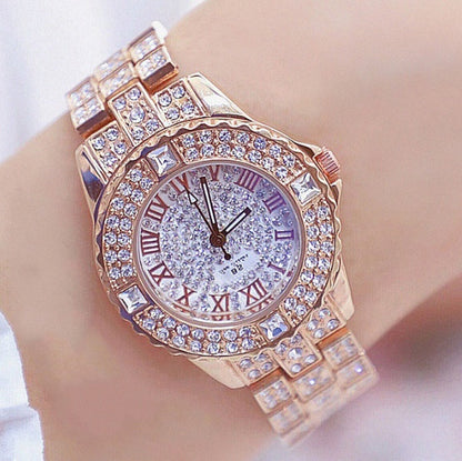 Full diamond ladies quartz watch Curren