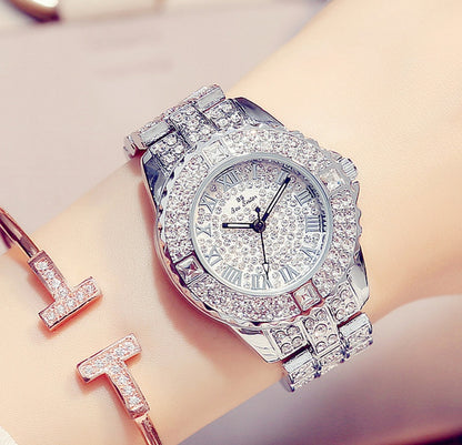 Full diamond ladies quartz watch Curren