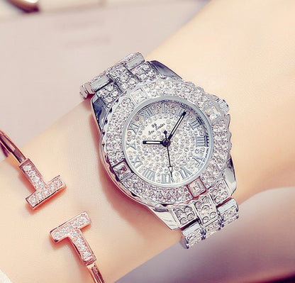 Full diamond ladies quartz watch Curren