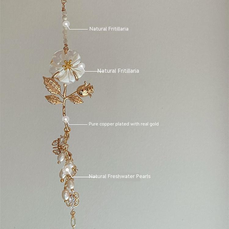 Women's Retro Court French Elegant Necklace Curren