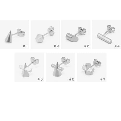 Women's Simple Minimalist Sketch Geometric Earrings Curren