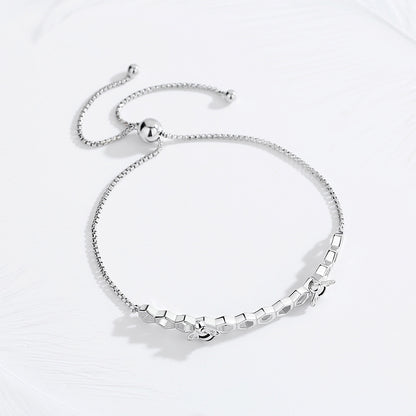 S925 Sterling Silver Hot Style Retractable Bee Bracelet Curren