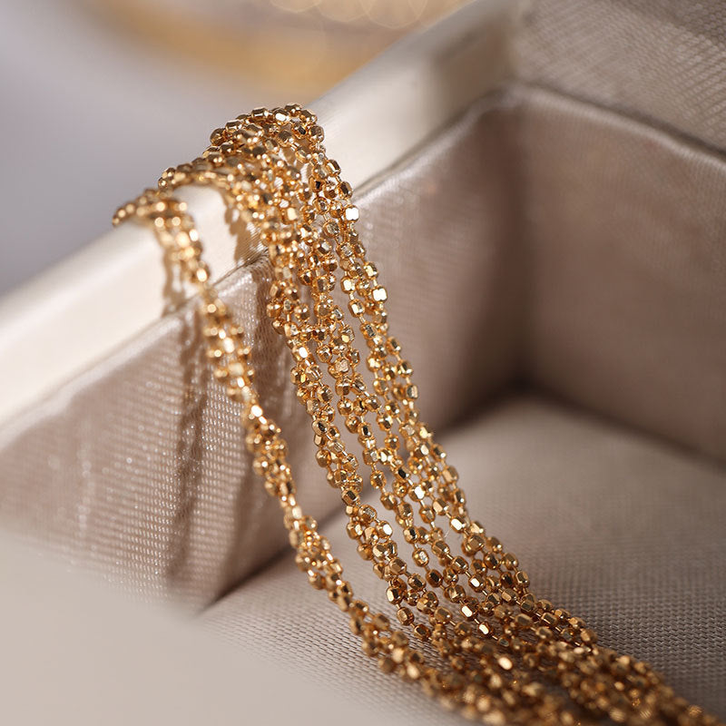 Women's Fashion Simple Lace Braided Chain Curren