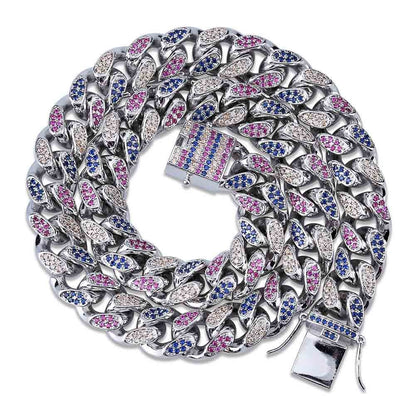 14mm Rainbow Jewelry Necklace Curren