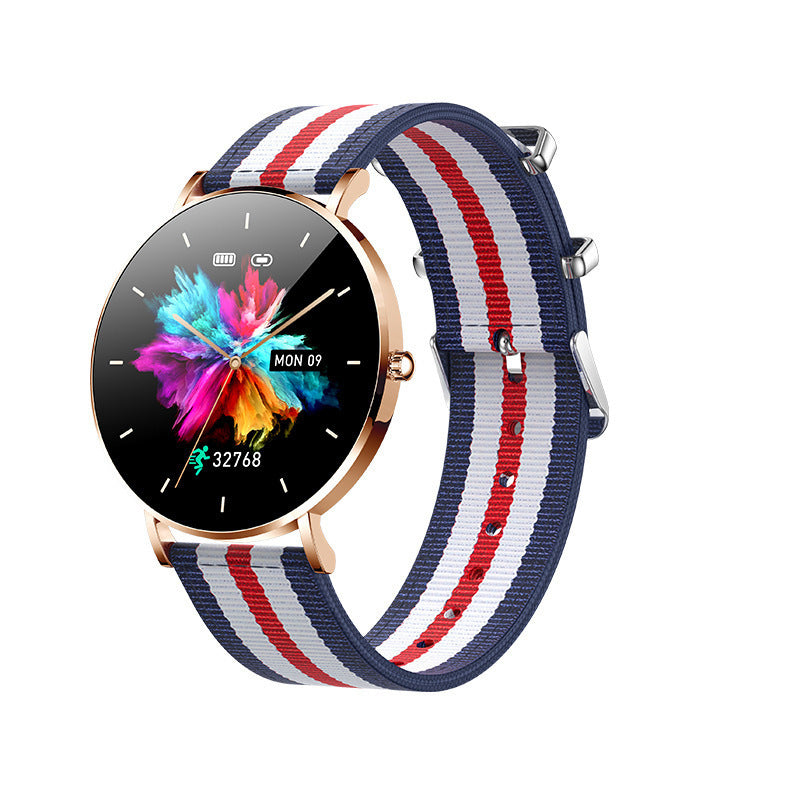 New Ultra-thin Smart Watch Women 1.36 Inch Screen Curren