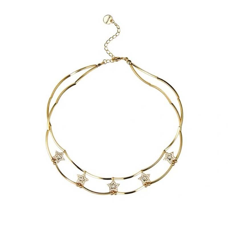 Sun Flower Star Necklace null