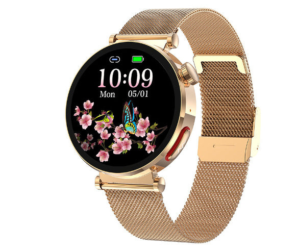 New Ultra-thin Smart Watch Women 1.36 Inch Screen Curren