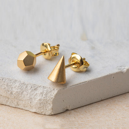 Women's Simple Minimalist Sketch Geometric Earrings Curren