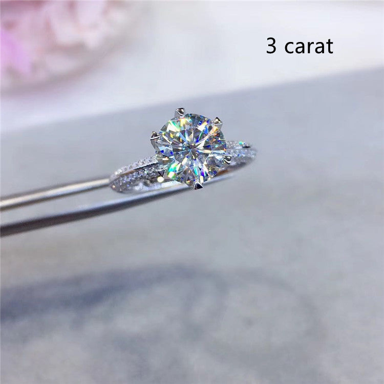 Half Of The Country Moissanite Diamond Ring Fidelity Curren