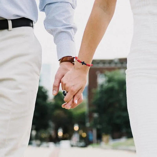 Cross Beads Bracelet for Men/Women, 