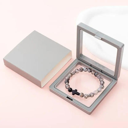 Cross Beads Bracelet for Men/Women, 