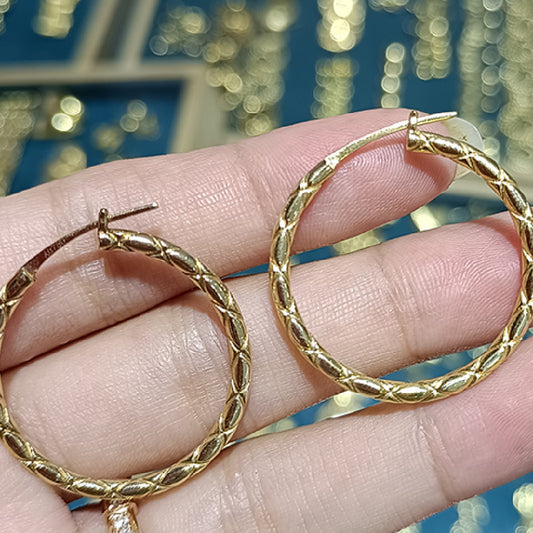 Fashion Classic Versatile Rhombus Earrings Curren